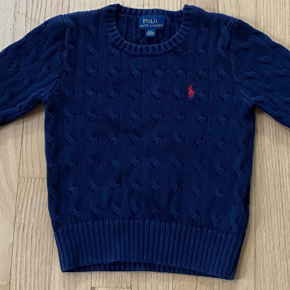 Polo Ralph Lauren Cable Knit Boys Sweater 4T